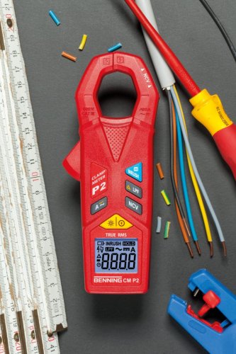 PINZA AMPERIMÉTRICA CM P2, DIGITAL, TRMS, 0,1 - 400 A CA/CC