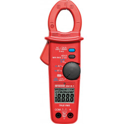 Pinza amperimétrica CM2-1, digital, CA/CC, hasta 400 A