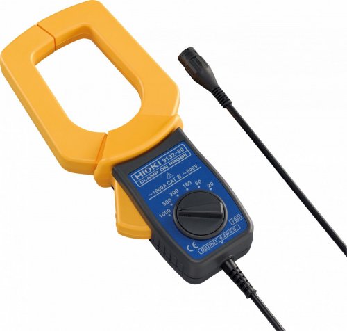 Pinza amperimétrica, digital, CA, hasta 1000 A.