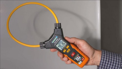 Pinza amperimétrica, digital, CA, hasta 3000 a, TRMS