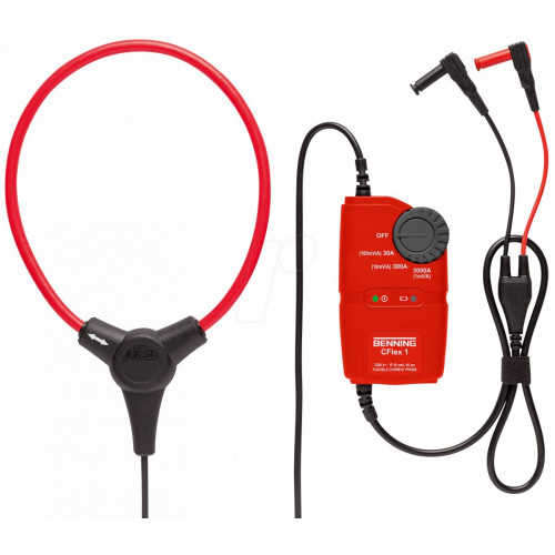 Pinza amperimétrica flexible CFLEX 1, digital, CA, hasta 3000 A.