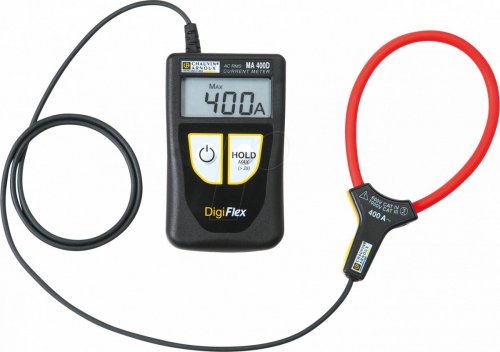 Pinza amperimétrica flexible MA 400D-250, en juego con soporte m