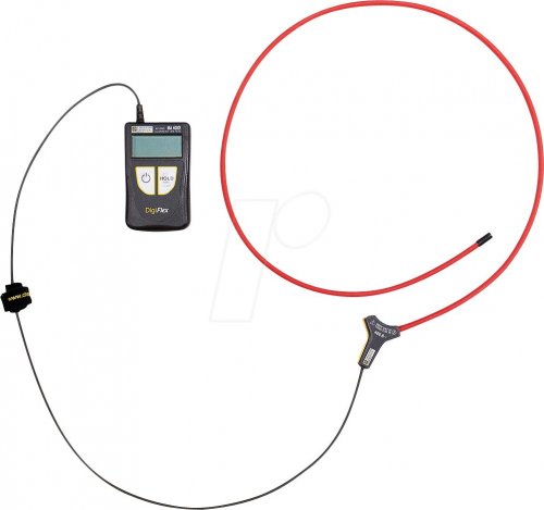 Pinza amperimétrica flexible MA 400D Digiflex, hasta 400 A.