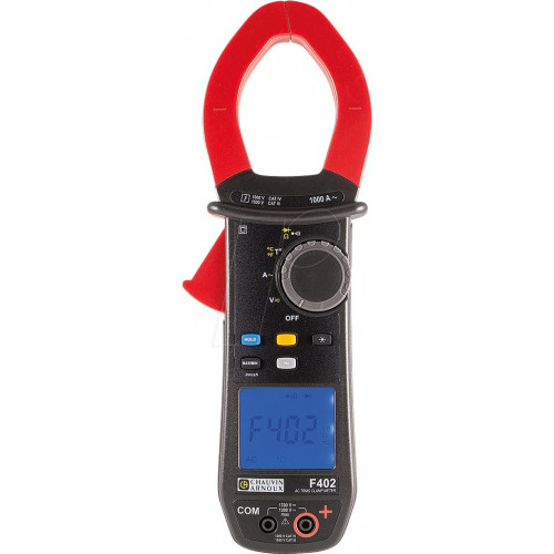Pinzas amperimétricas F402, hasta 1000 A.