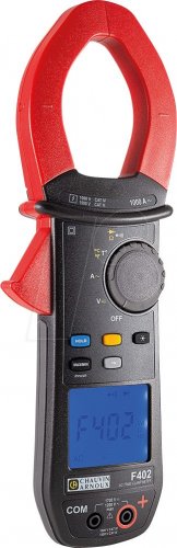 Pinzas amperimétricas F402, hasta 1000 A.