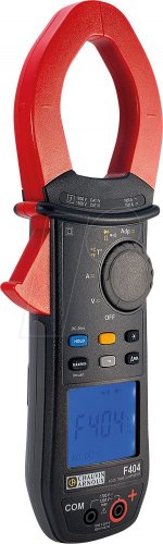 Pinzas amperimétricas F404, hasta 1000 A.