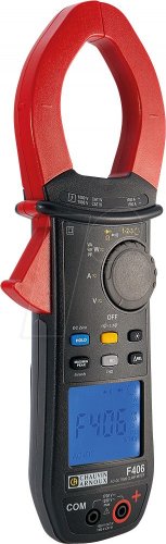 Pinzas amperimétricas F406, hasta 1000 A.