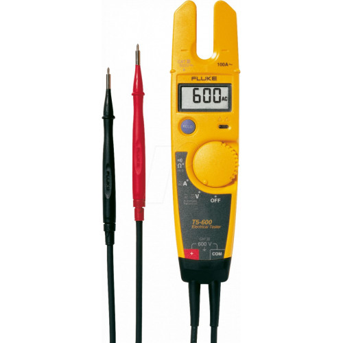Pinzas amperimétricas T5-600, digital, CA, hasta 100 A.