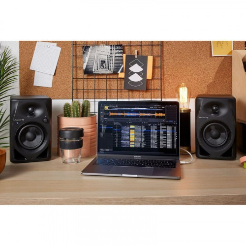 Pioneer DJ DM-40D-BT Altavoces de Monitor de 4'' con Bluetooth Negro