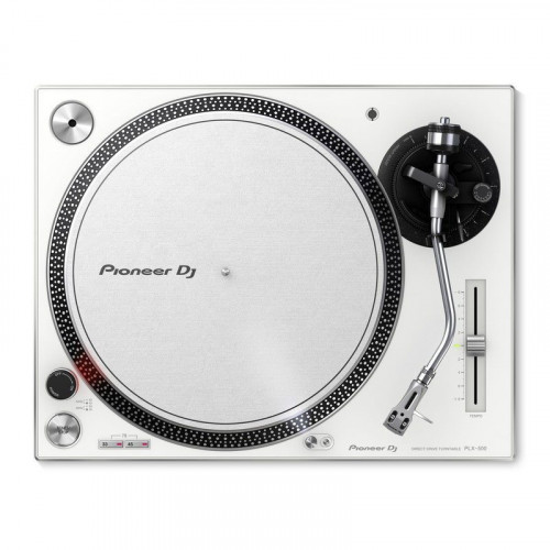Pioneer DJ PLX 500 Plato DJ Tracción Directa Blanco