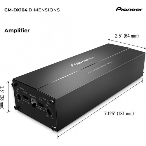 Pioneer GM-D1004
