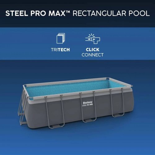 Piscina Desmontable 404x201x100 cm Bestway 56442