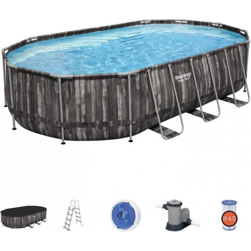Piscina Desmontable Bestway Power Steel Oval