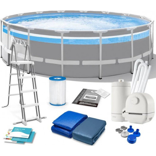 Piscina Desmontable Intex Prism Frame Clearview