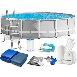 Piscina Desmontable Redonda Intex Gama Prisma Frame 549x122 cm