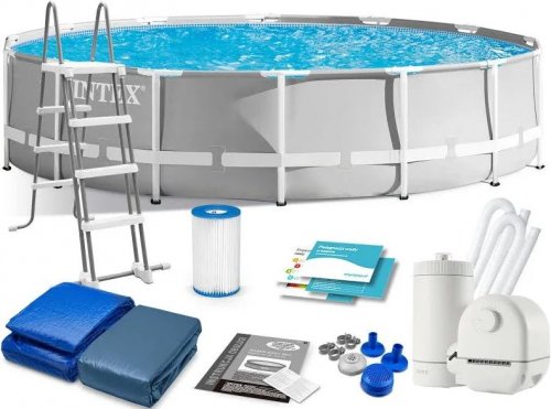 Piscina Desmontable Redonda Intex Gama Prisma Frame 549x122 cm