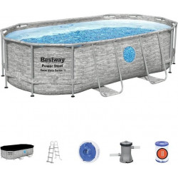 Piscina Desmontable Tubular Bestway Power Steel
