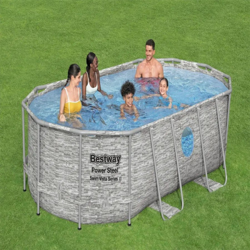 Piscina Desmontable Tubular Bestway Power Steel