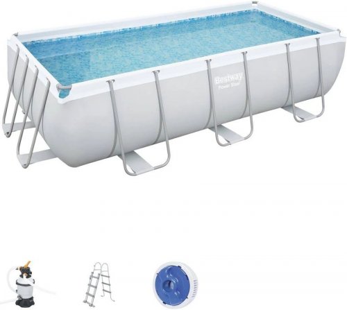 Piscina Desmontable Tubular Bestway Power Steel 404x201x100 cm