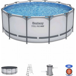 Piscina Desmontable Tubular Bestway Steel Pro Max 366x122 cm