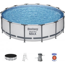 Piscina Desmontable Tubular Bestway Steel Pro Max 427x107 cm