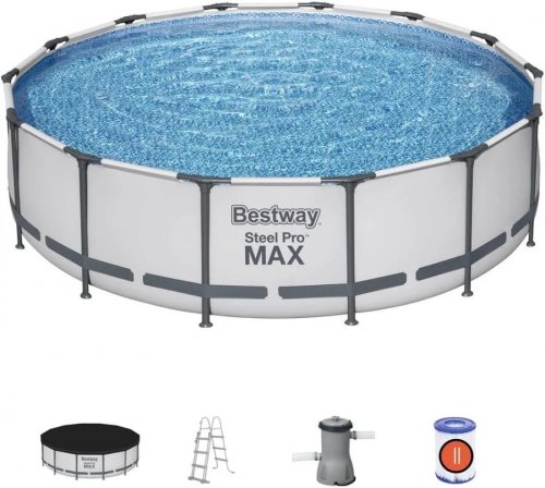 Piscina Desmontable Tubular Bestway Steel Pro Max 427x107 cm