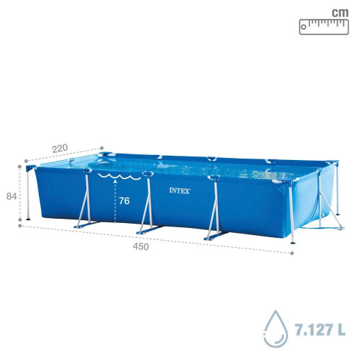 Piscina tubular Intex 450 X 220 X 84 cm