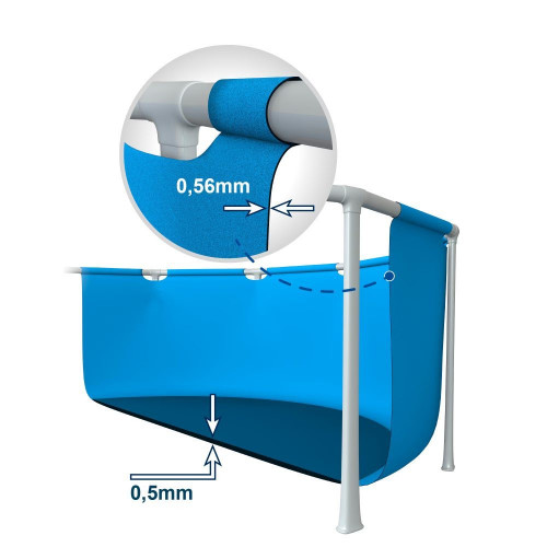 Piscina tubular Intex 450 X 220 X 84 cm