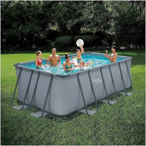 Piscina Tubular Ludo 1 8m2 4.01 X 2.01 X 1.22 M