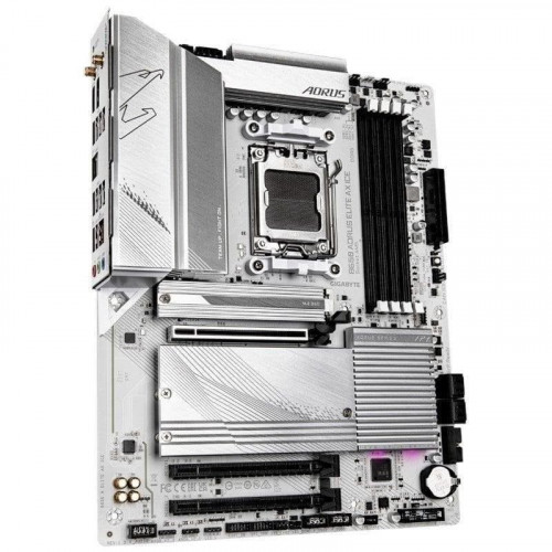 Placa Base Gigabyte B650 AORUS ELITE AX ICE B650 Zócalo AM5 DDR5 ATX WiFi 6E 2.5GbE M.2 RGB