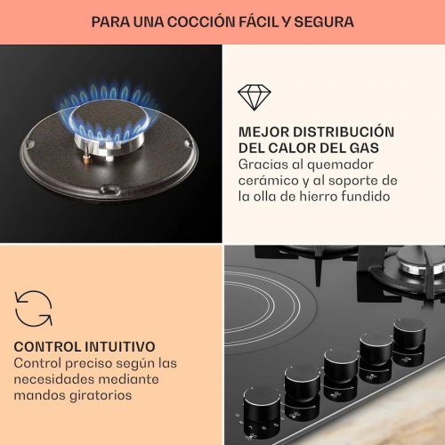 Placa de gas Klarstein MultiChef