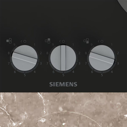 Placa de gas Siemens iQ500, 3 zonas -EP6A6CI10 Negro