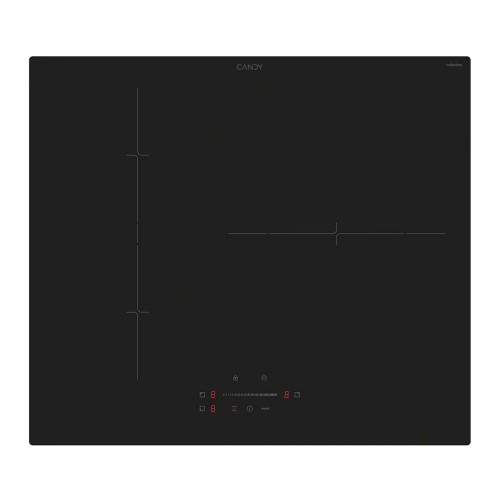 Placa de inducción Candy con zona flex, Moderna - C63TPSC/E1 Negro