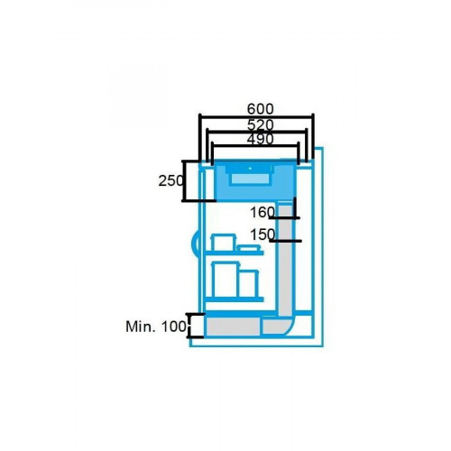 Placa de Inducción Edesa EIM-7422 DD B
