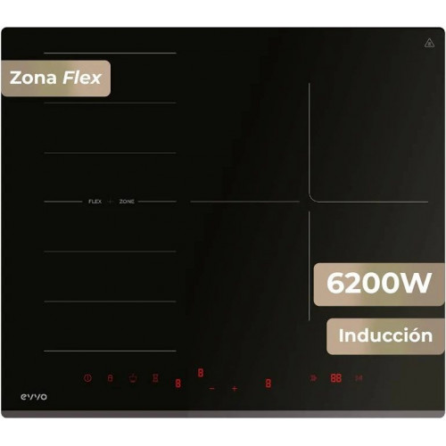 Placa de inducción Evvo V62 4 zonas
