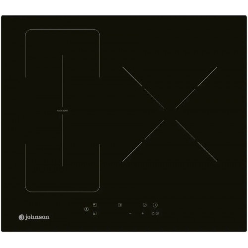 Placa de inducción flexible Johnson 60 cm 3 zonas de cocinado