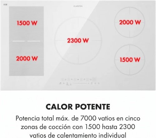 Placa de inducción Klarstein Delicatessa 90 Hybrid