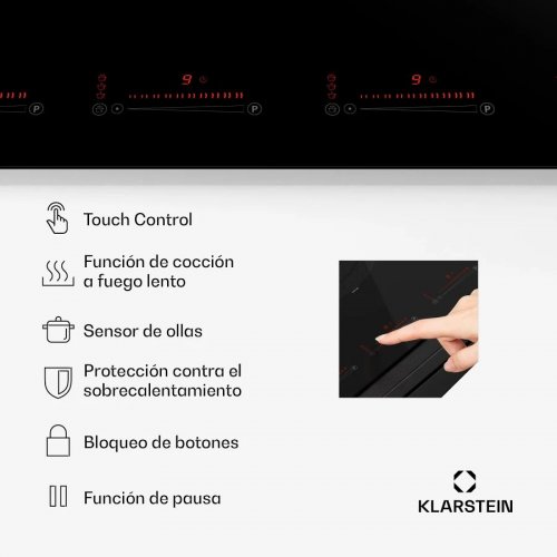 Placa de inducción Klarstein Masterzone 90 Flex
