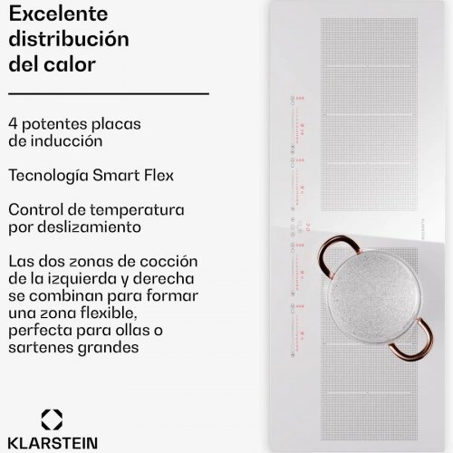 Placa de inducción Klarstein Masterzone 90 Slim Flex