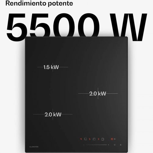 Placa de inducción Klarstein Velaire