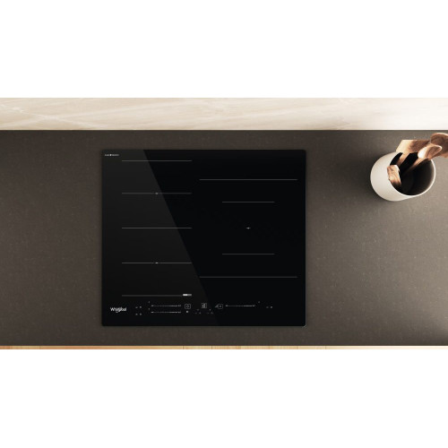Placa de inducción Whirlpool con 3 zonas de cocción - WF S9860 CPNE Negro