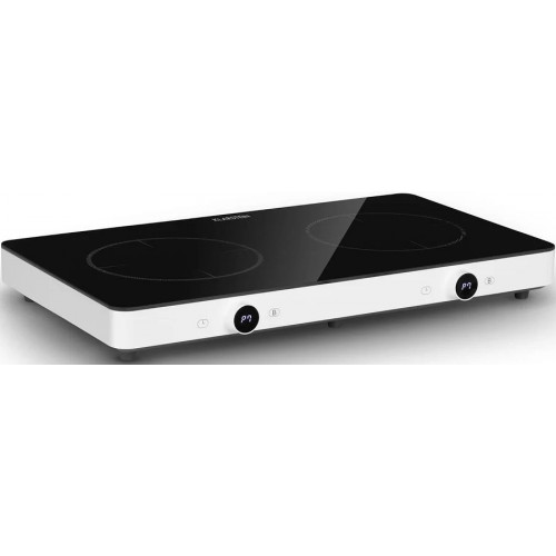Placa Doble,Placa de Inducción Klarstein Futurechef Negro