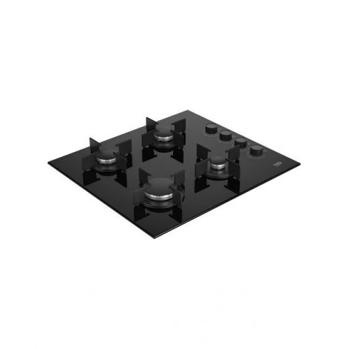 Placa gas Beko 4 quemadores - HING 64120 SB Negro
