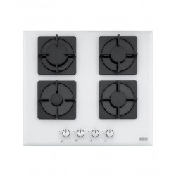 Placa gas Franke 4 quemadores Linear- FHNS 604 46 WH C C Blanco