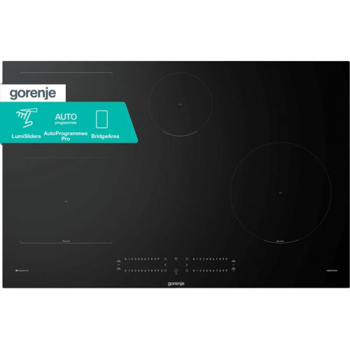 Placa Gorenje GI8432BSCWF Integrado 60 cm de inducción 4 zona Negro