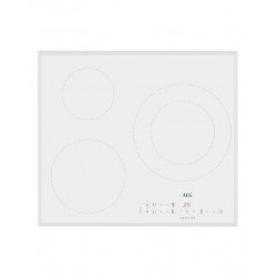 Placa inducción AEG 3 zonas de cocción - IKB63300FW Blanco