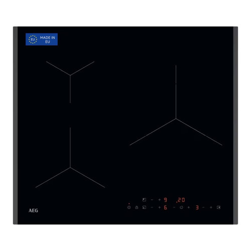 Placa inducción AEG con 3 zonas de cocción - TN63IA00FB Negro