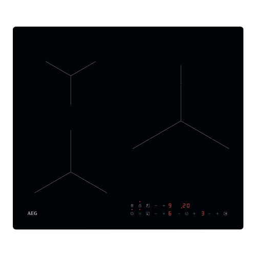 Placa inducción AEG con 3 zonas de cocción - TN63IP0BIB Negro