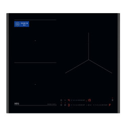 Placa inducción AEG con 3 zonas de cocción - TO63IQ0FFB Negro