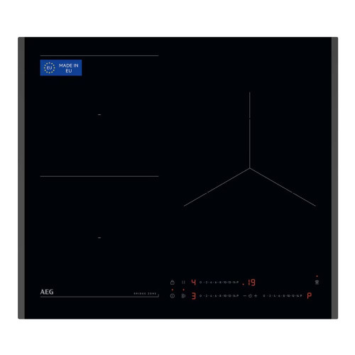 Placa inducción AEG con 3 zonas de cocción - TO63IQ0FFB Negro